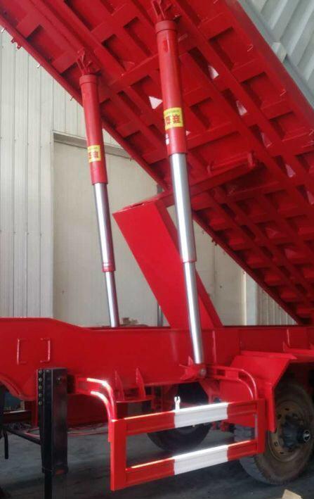 Único cilindro ativo do óleo hidráulico para o caminhão basculante agrícola do caminhão basculante dos veículos